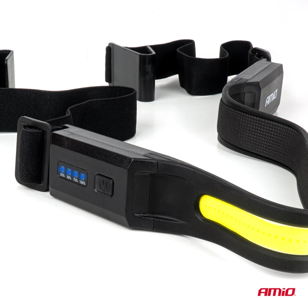 Magnetinis COB darbinis šviestuvas su lanksčia juosta, 4000 mAh, AMIO-04941