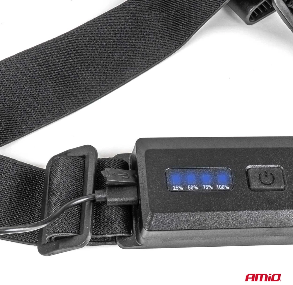 Magnetinis COB darbinis šviestuvas su lanksčia juosta, 4000 mAh, AMIO-04941