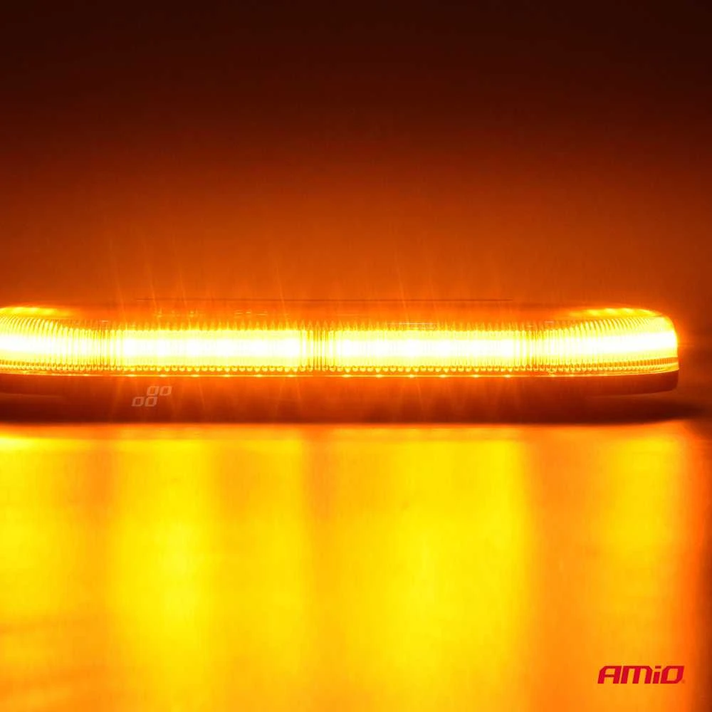 Magnetinis LED įspėjamasis žibintas 48 LED WLB78 R65 12V 24V AMIO-03336