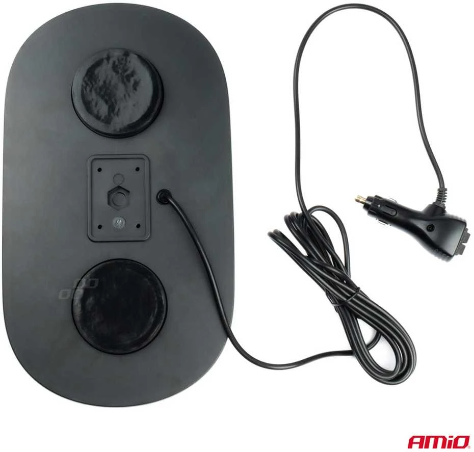 Magnetinis LED įspėjamasis žibintas 48 LED WLB78 R65 12V 24V AMIO-03336