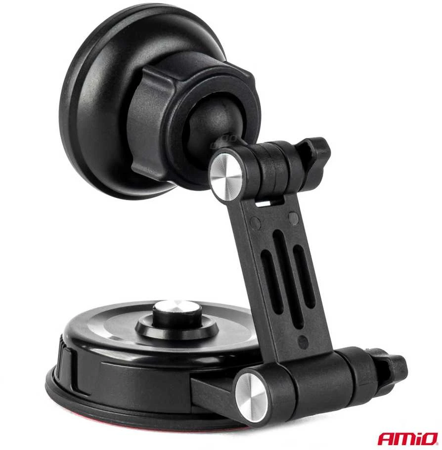 Magnetinis pasukamas telefono laikiklis ant prietaisų skydelio 360° AMiO-04144