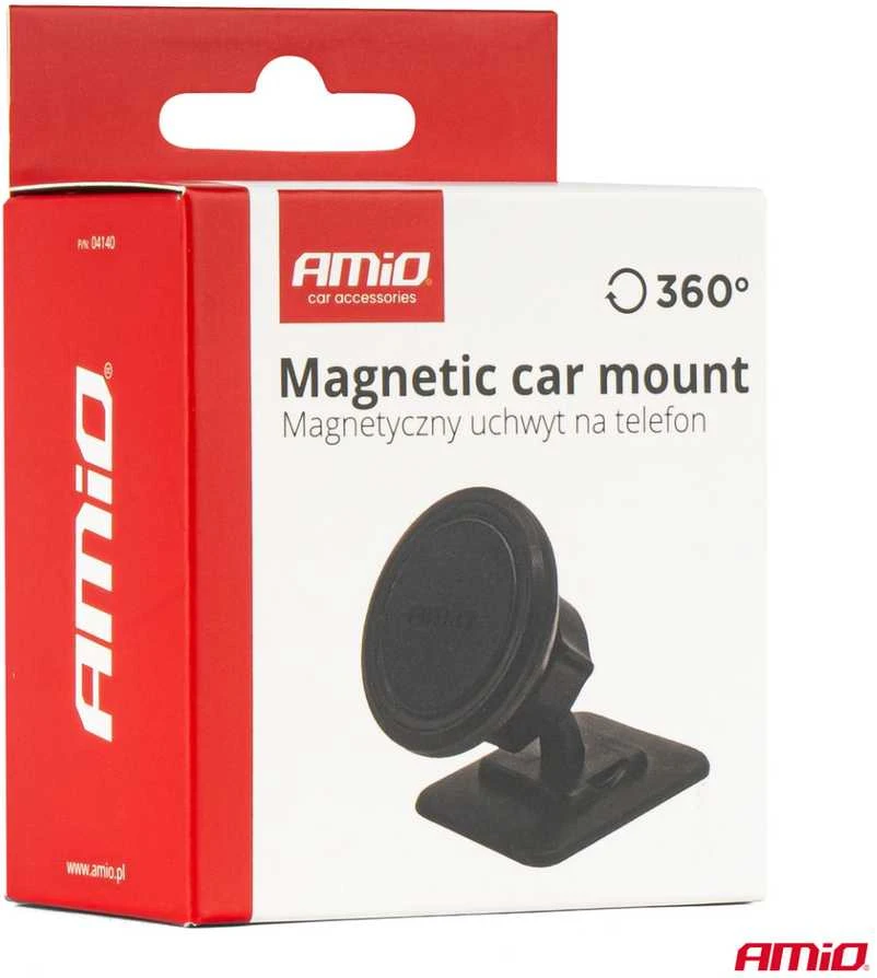 Magnetinis telefono laikiklis ant prietaisų skydelio AMIO-04140