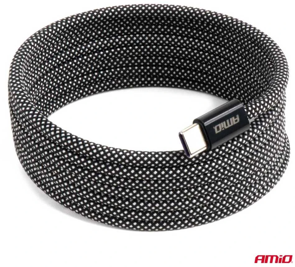 Magnetinis USB-C – USB-C kabelis 60W 200 cm AMIO-04841