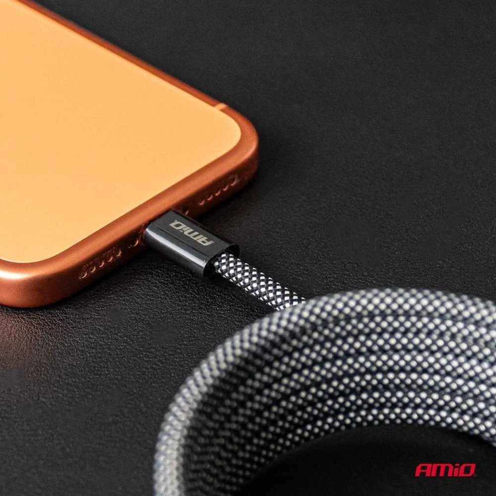Magnetinis USB-C – USB-C kabelis 60W 200 cm AMIO-04841