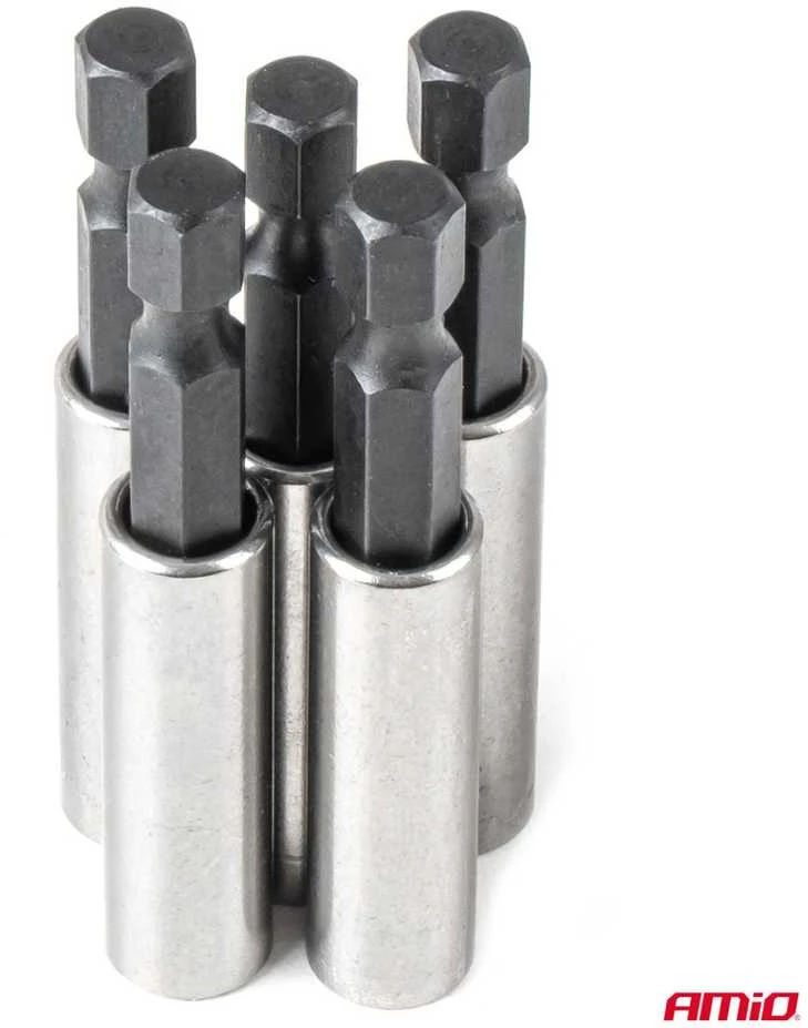 Magnetinių antgalių laikiklių rinkinys, 5 vnt. AMIO-04783