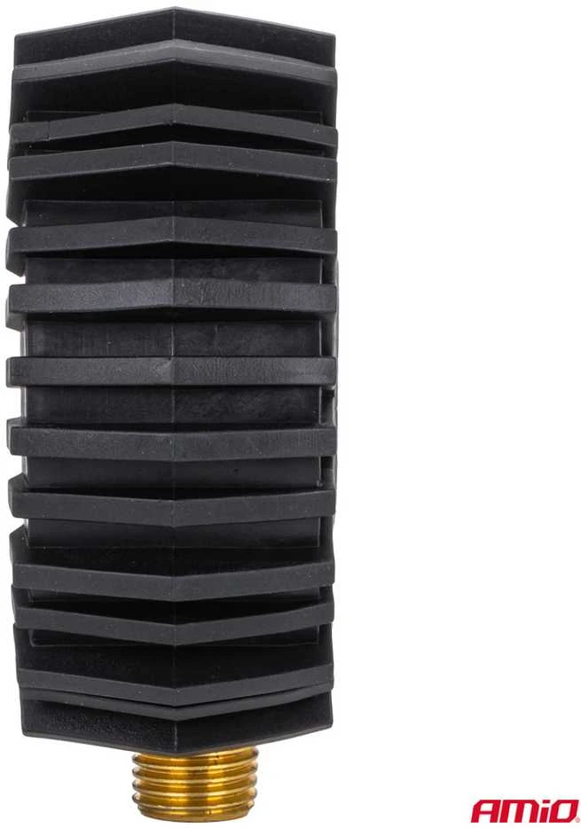 Mechaninis manometras su guminėmis apsaugomis 16 bar G 1/4″, AMIO-04467