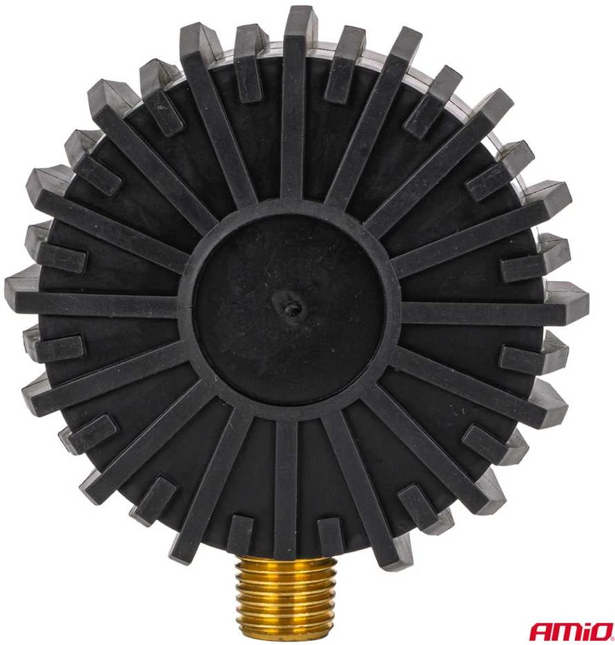 Mechaninis manometras su guminėmis apsaugomis 16 bar G 1/4″, AMIO-04467