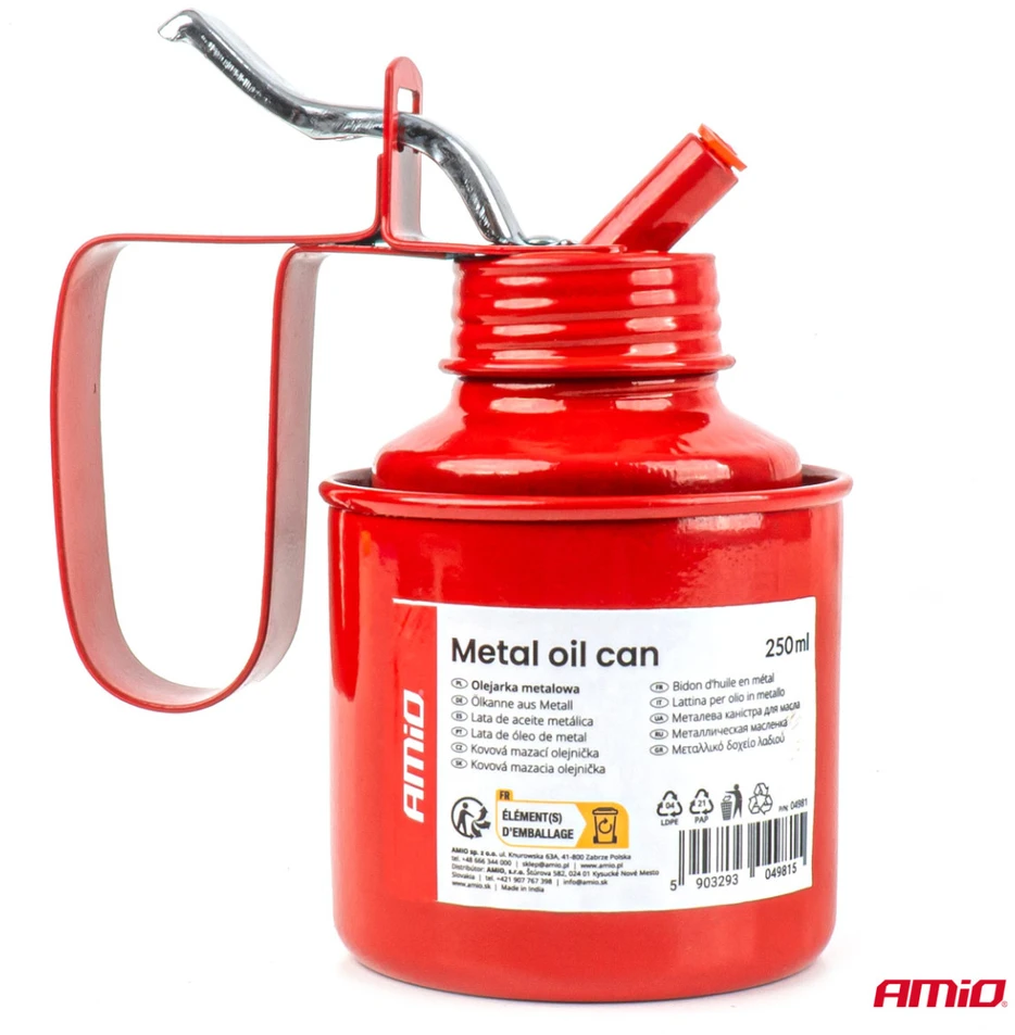 Metalinė tepalinė, 250 ml, AMIO-04981