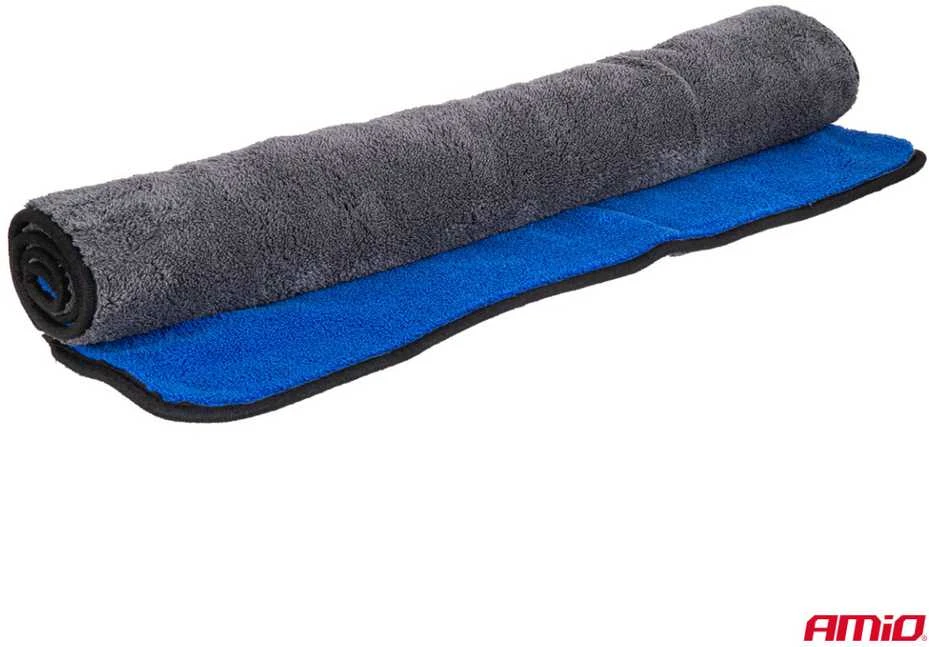 Mikropluošto plovimo pirštinė ir džiovinimo rankšluostis automobiliui 94 / 800 GSM, 20×26 cm / 60×90 cm – AMIO-04489