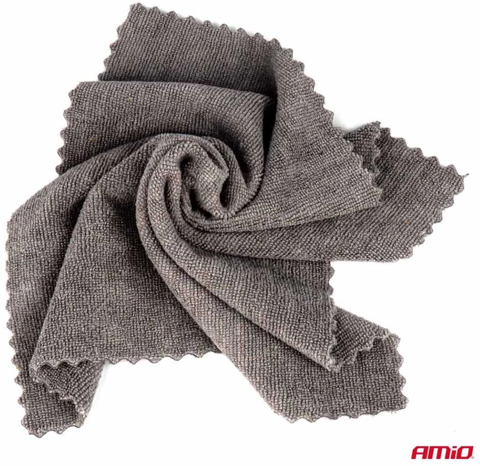 Mikropluošto šluosčių rinkinys, minkštos, 35 × 35 cm, 250 gsm, 12 vnt. AMIO-03971