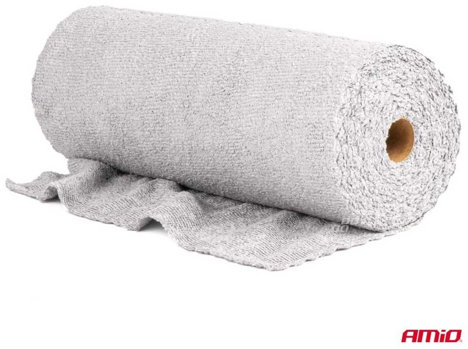 Mikropluošto šluostės ritinėlyje 30×30 cm, 120 gsm, 50 vnt. AMIO-03974