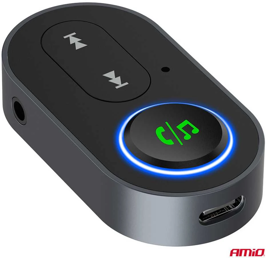 Mini jack Bluetooth imtuvas–siųstuvas AMIO-04658