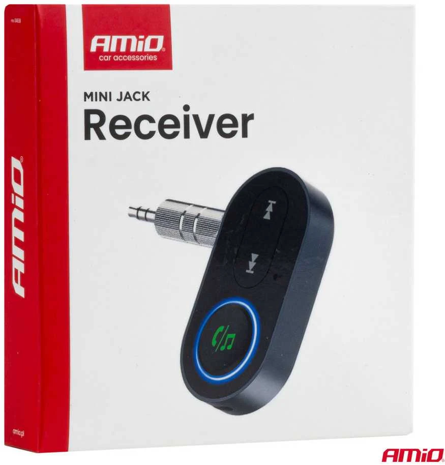 Mini jack Bluetooth imtuvas–siųstuvas AMIO-04658