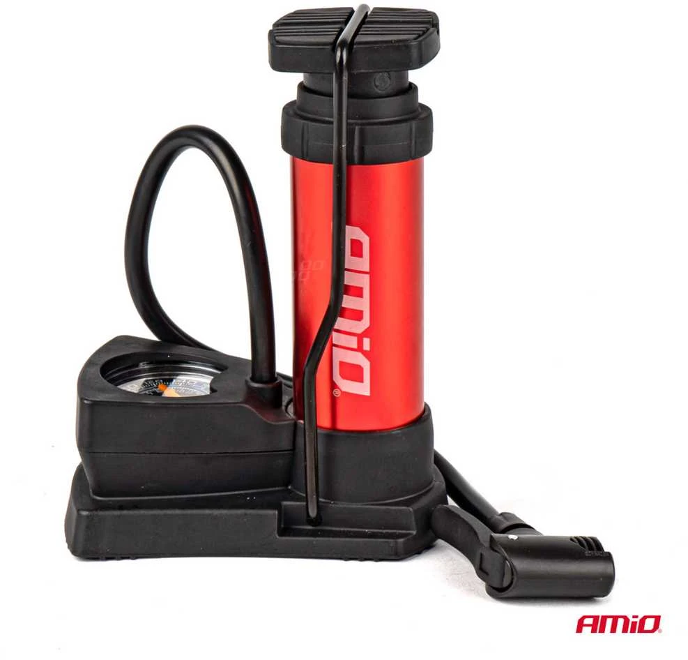 Mini kojinė pompa su manometru PU03, AMIO-02147
