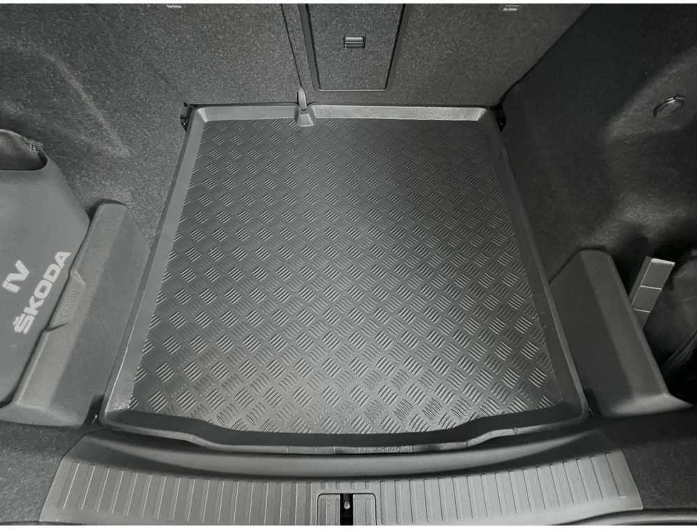 Mix Plast Plastikinis Bagažinės kilimėlis Skoda Enyaq SUV nuo 2020m. (nereguliuojamos grindys)
