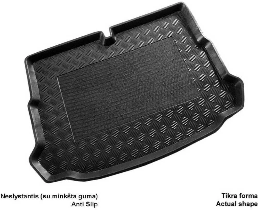 Mix Plast Plastikinis Bagažinės kilimėlis Volkswagen Scirocco nuo 2008m.