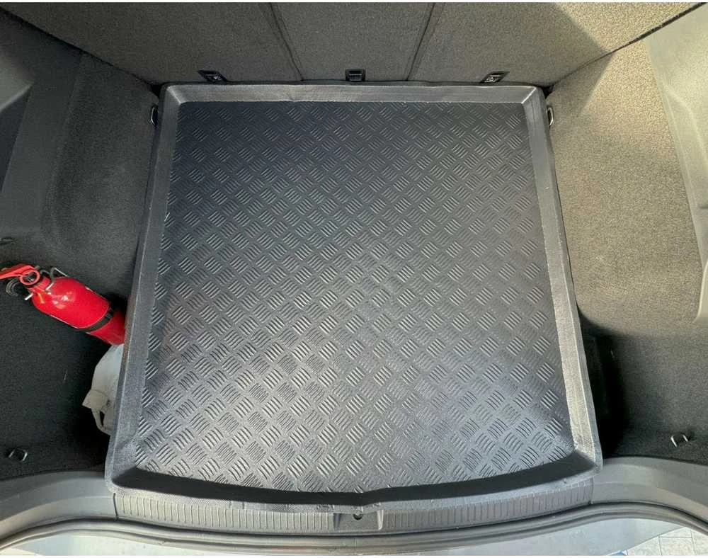 Mix Plast Plastikinis Bagažinės kilimėlis Volkswagen Tiguan Allspace 2017-2024m. (viršutinė dalis, 5 seats - adjustable floor in upper position)/ 30085