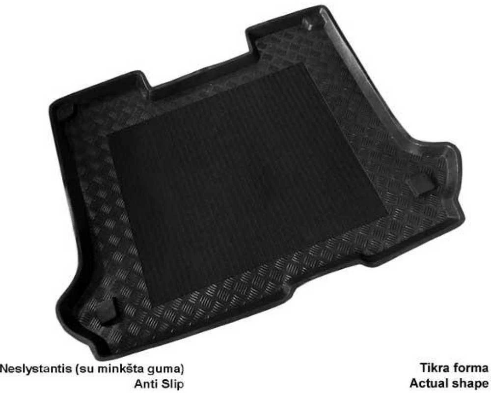 Mix Plast Plastikinis Bagažinės kilimėlis Fiat Doblo Panorama 2000-2010m.
