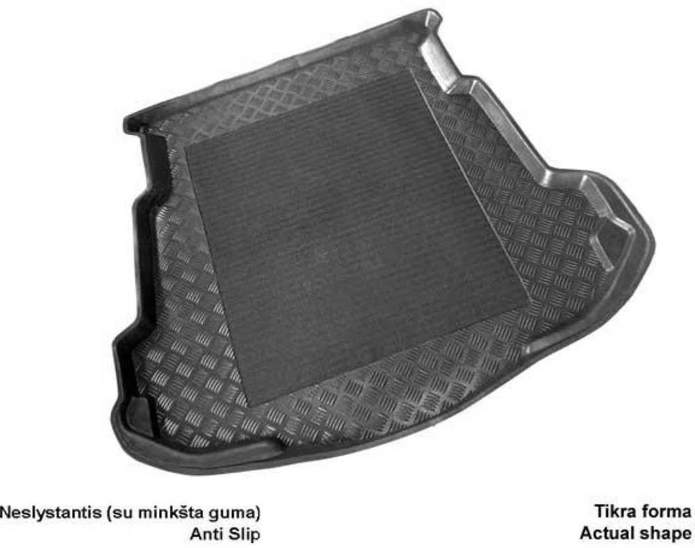 Mix Plast Plastikinis Bagažinės kilimėlis Ford Mondeo sedanas plonas atsarginis ratas bagažinėje 2007-2014m.