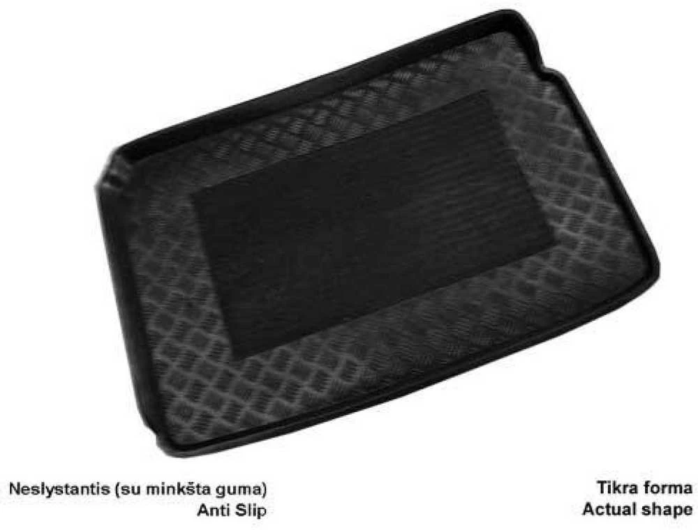 Mix Plast Plastikinis Bagažinės kilimėlis Fiat Fiorino universalas 5 vietų nuo 2008m.