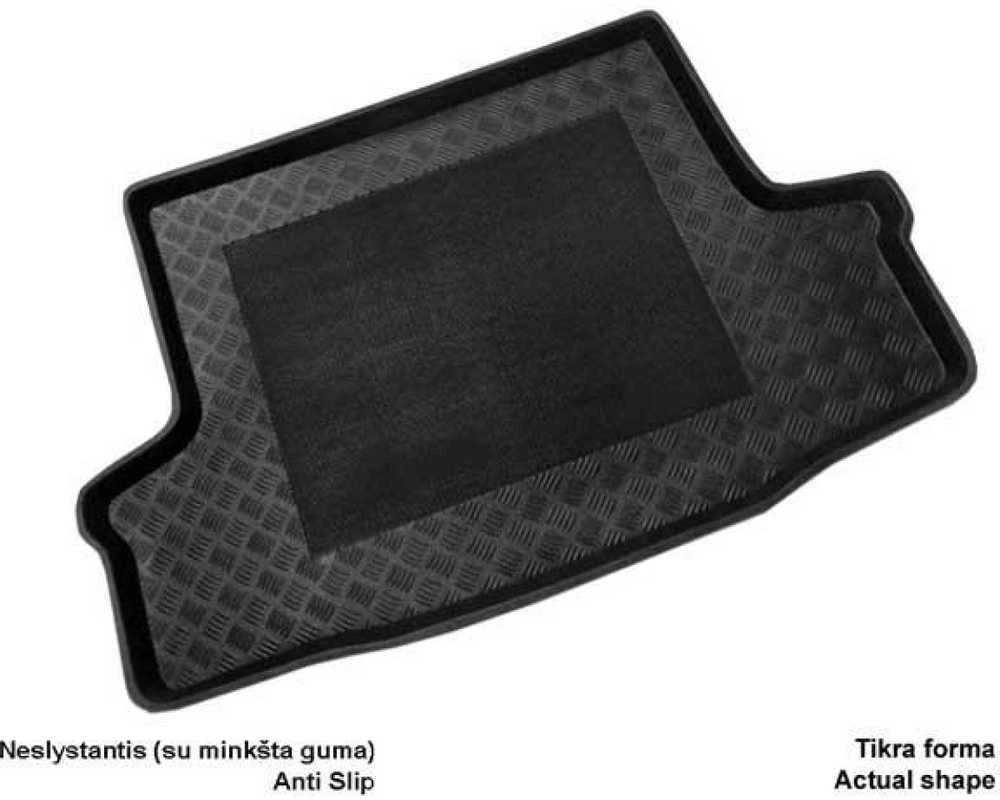 Mix Plast Plastikinis Bagažinės kilimėlis Chevrolet Aveo sedanas 2004-2006m.