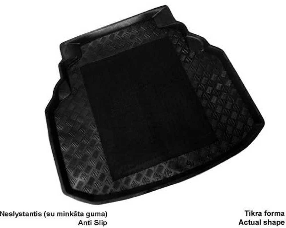 Mix Plast Plastikinis Bagažinės kilimėlis Mercedes-Benz C-class W204 sedanas (w non-folded seats) 2007-2014m.