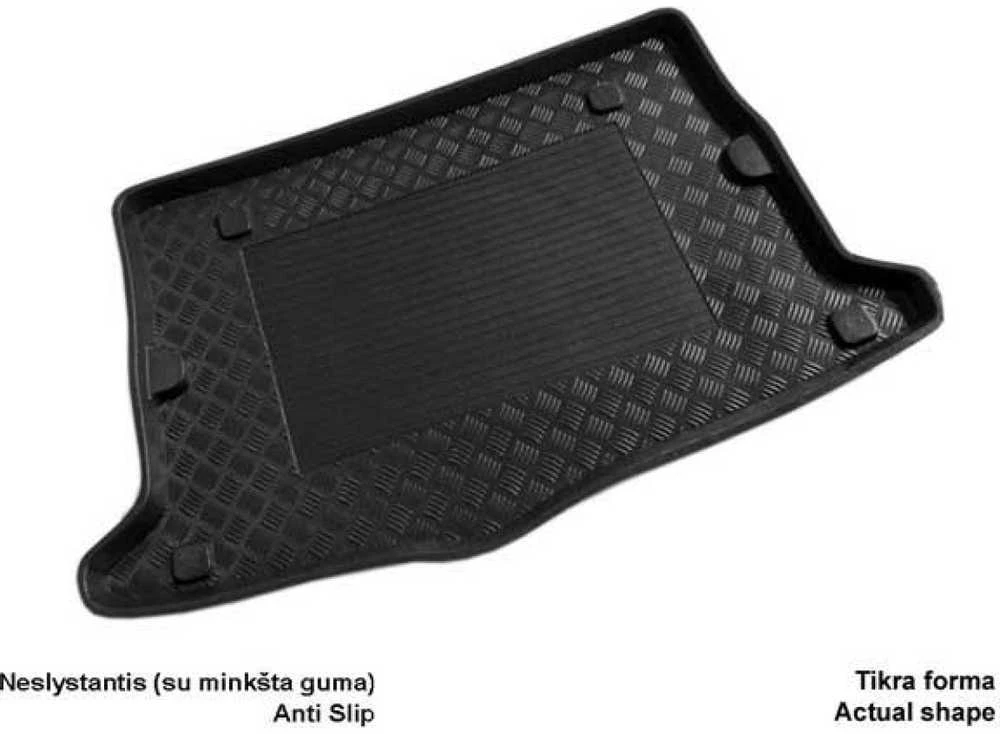 Mix Plast Plastikinis Bagažinės kilimėlis Hyundai Veloster nuo 2011m.