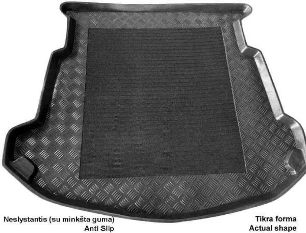 Mix Plast Plastikinis Bagažinės kilimėlis Ford Mondeo hečbekas plonas atsarginis ratas bagažinėje 2007-2014m.