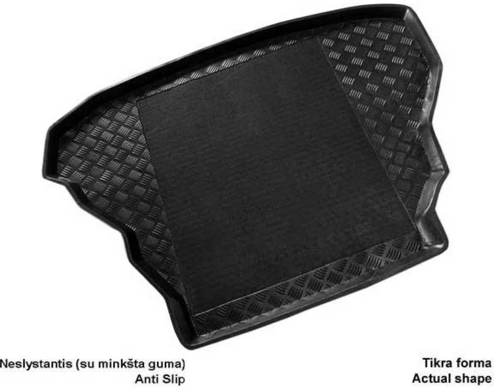 Mix Plast Plastikinis Bagažinės kilimėlis Honda City sedanas 2008-2014m.
