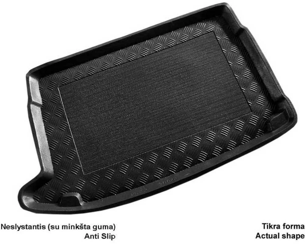 Mix Plast Plastikinis Bagažinės kilimėlis Volkswagen Polo 2009-2017m. (viršutinė dalis)