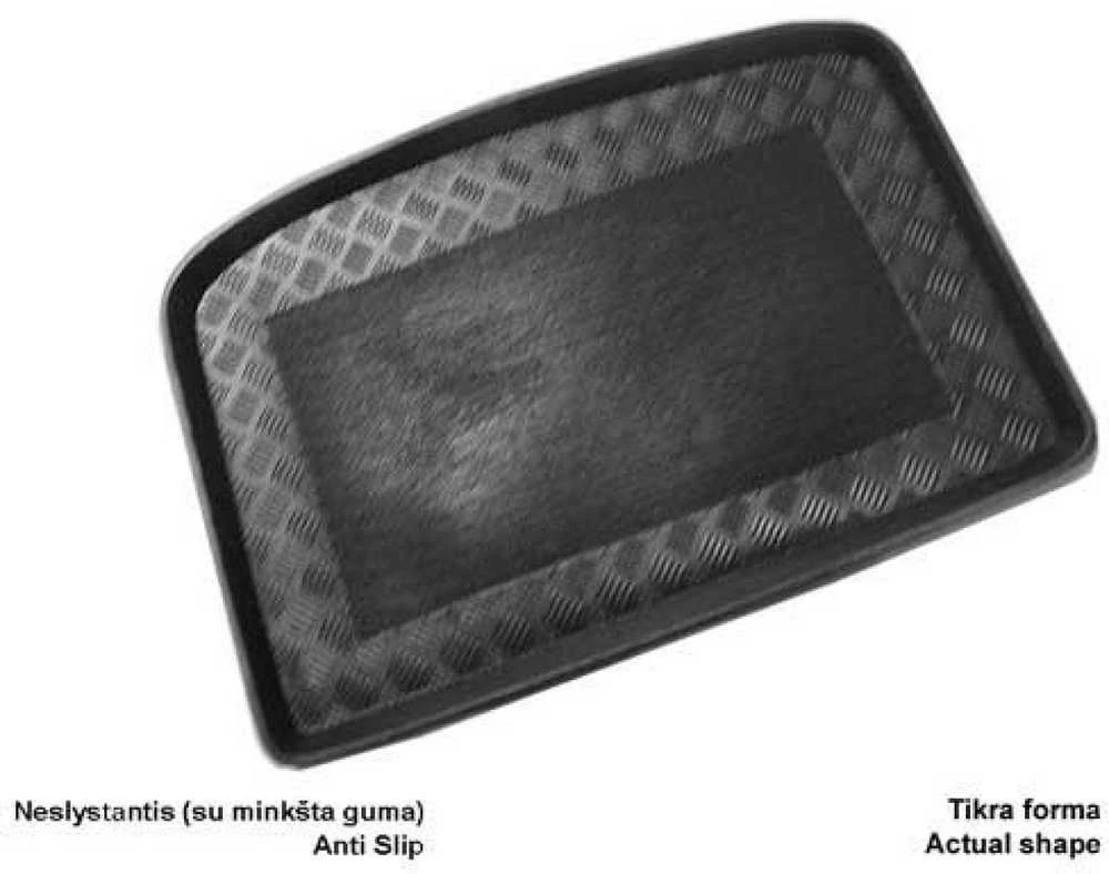 Mix Plast Plastikinis Bagažinės kilimėlis Audi A1 2010-2016m.