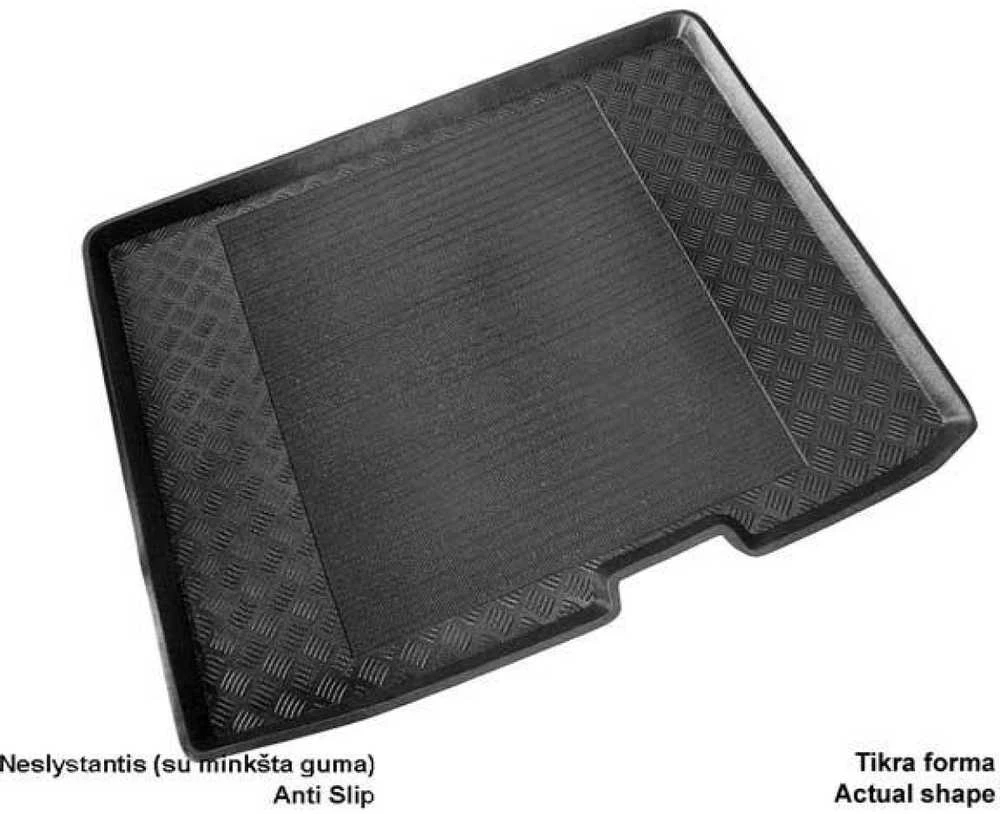 Mix Plast Plastikinis Bagažinės kilimėlis Renault Kangoo 5 vietų rear doors without grill) 98-08