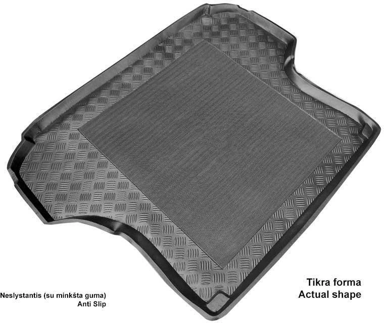 Mix Plast Plastikinis Bagažinės kilimėlis Opel Vectra B universalas/universalas 1995-2003m.