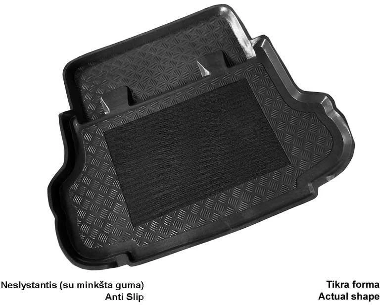 Mix Plast Plastikinis Bagažinės kilimėlis Nissan Terrano 4x4 1999-2006m.
