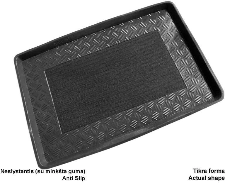 Mix Plast Plastikinis Bagažinės kilimėlis Skoda Yeti nuo 2009m.