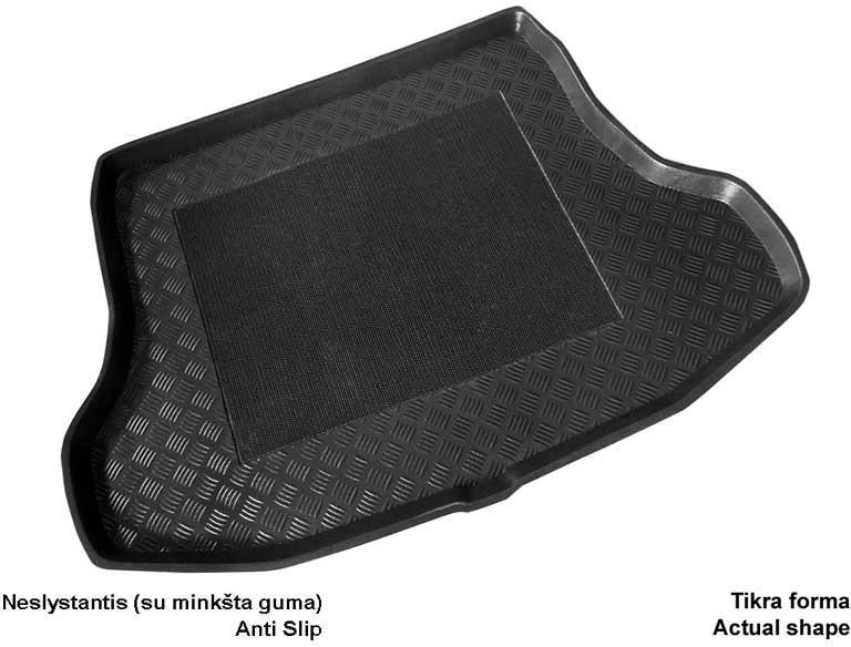 Mix Plast Plastikinis Bagažinės kilimėlis Nissan Tiida sedanas nuo 2007m.