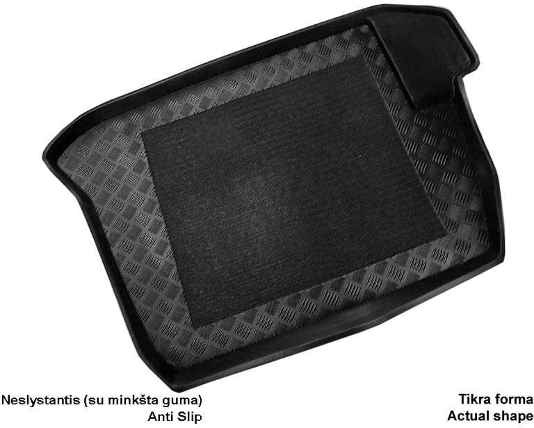 Mix Plast Plastikinis Bagažinės kilimėlis Volvo S60 nuo 2010m.