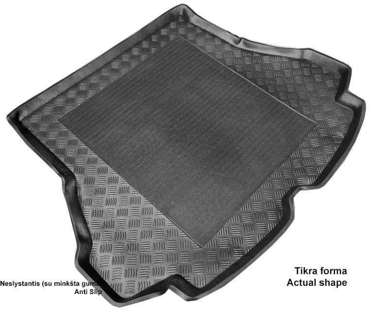 Mix Plast Plastikinis Bagažinės kilimėlis Renault Laguna II Estate/universalas 2001-2007m.