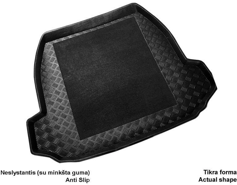 Mix Plast Plastikinis Bagažinės kilimėlis Volvo S80 nuo 2006m.