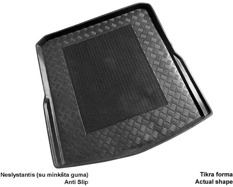 Mix Plast Plastikinis Bagažinės kilimėlis Skoda Superb II universalas nuo 2009m.