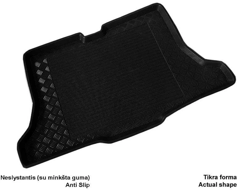 Mix Plast Plastikinis Bagažinės kilimėlis Nissan Tiida hečbekas nuo 2007m.