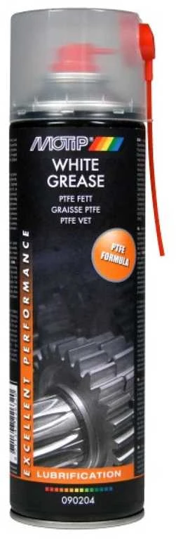 Purškiamas baltas tepalas Baltas GREASE 500ml aerozolis, Motip