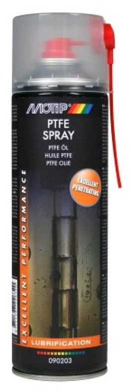 Purškiamas tepalas su teflonu/oil PTFE SPRAY 500ml, Motip