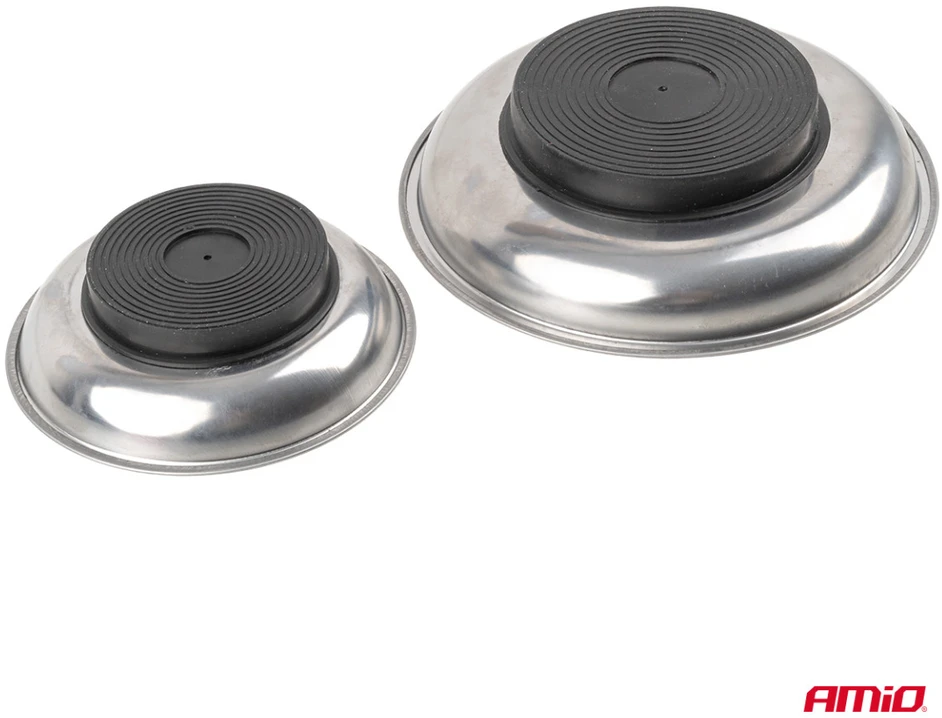 Nerūdijančio plieno magnetinių padėklų rinkinys, 110 ir 150 mm AMIO-04916