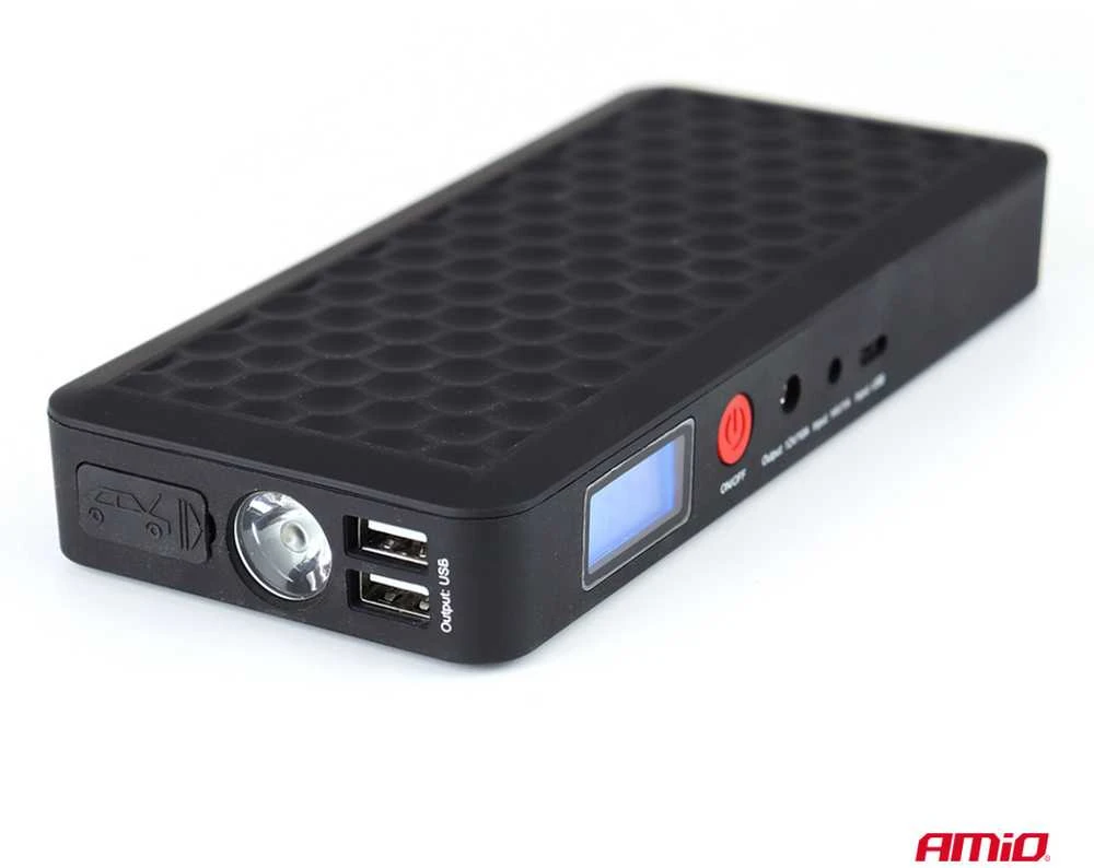 Nešiojamas užvedimo įrenginys / Powerbank 12V 4Ah 800A SJ02 AMIO-02524