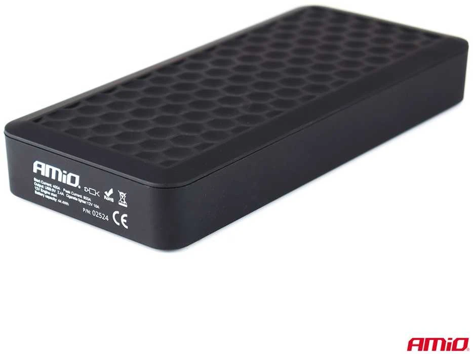 Nešiojamas užvedimo įrenginys / Powerbank 12V 4Ah 800A SJ02 AMIO-02524