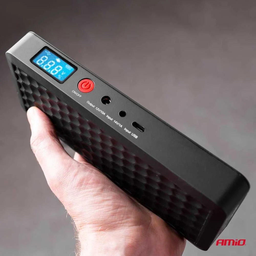 Nešiojamas užvedimo įrenginys / Powerbank 12V 4Ah 800A SJ02 AMIO-02524