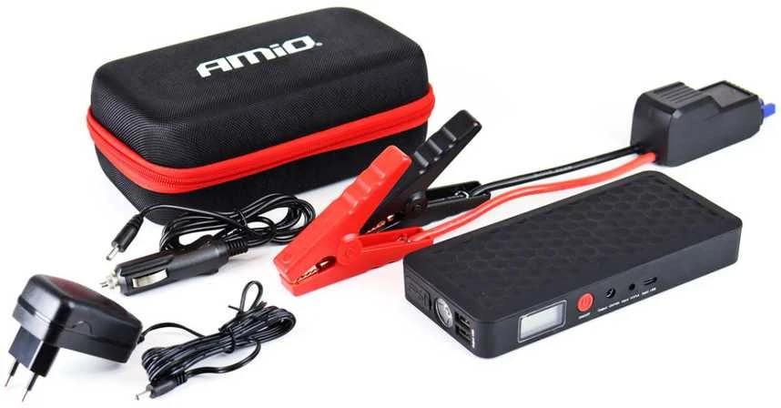 Nešiojamas užvedimo įrenginys / Powerbank 12V 4Ah 800A SJ02 AMIO-02524
