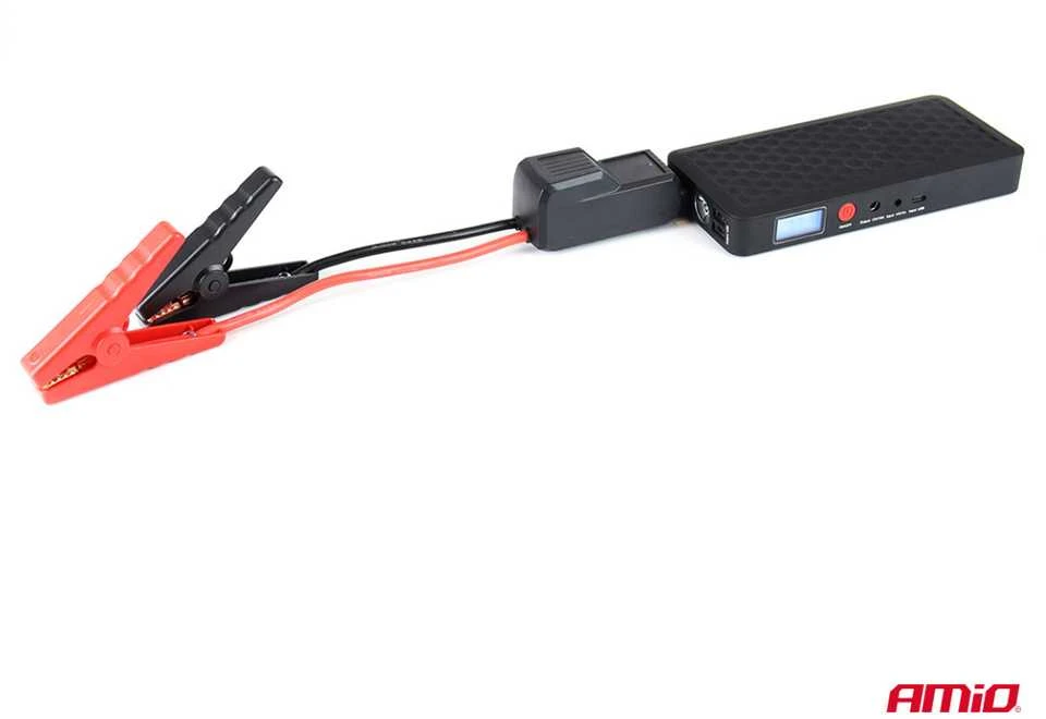 Nešiojamas užvedimo įrenginys / Powerbank 12V 4Ah 800A SJ02 AMIO-02524
