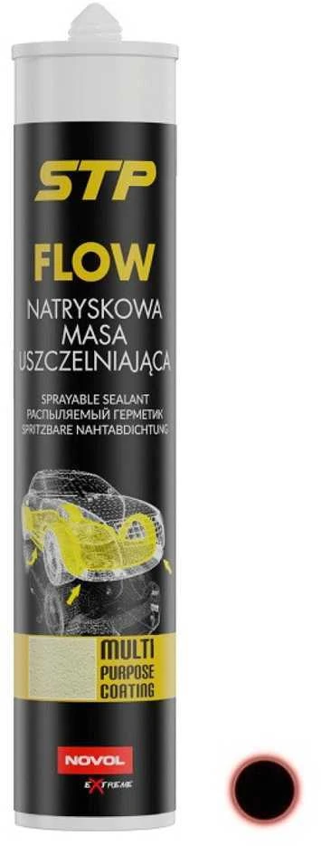NOVOL FLOW Sprayable Sealant Juodas, purškiamas hermetikas, juodas, 290ml